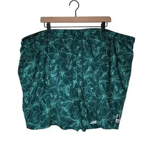 MEEKOS BY KING SIZE big and tall tropical vacation wear swim trunks 4X